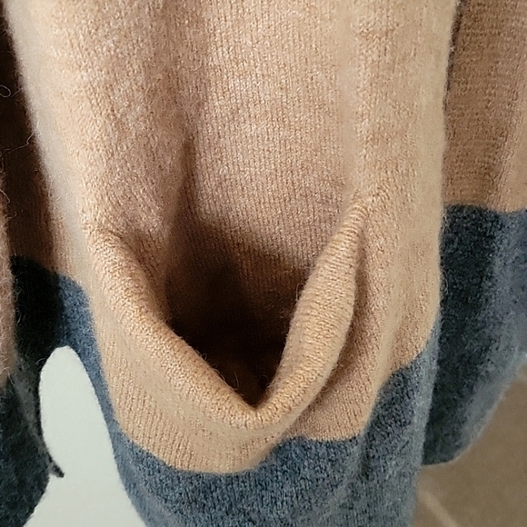 Madewell Womens Kent Colorblock Merino Wool Blend Cardigan Coziest Yarn - Size M - Picture 6 of 11